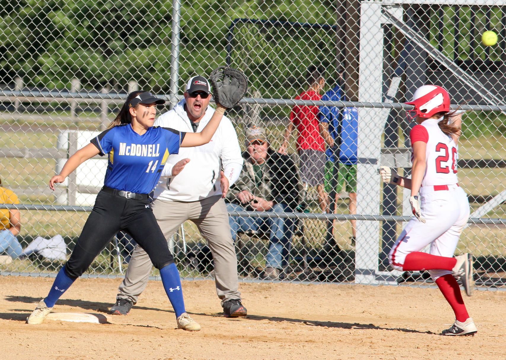 Thorp at McDonell softball 6-21-21